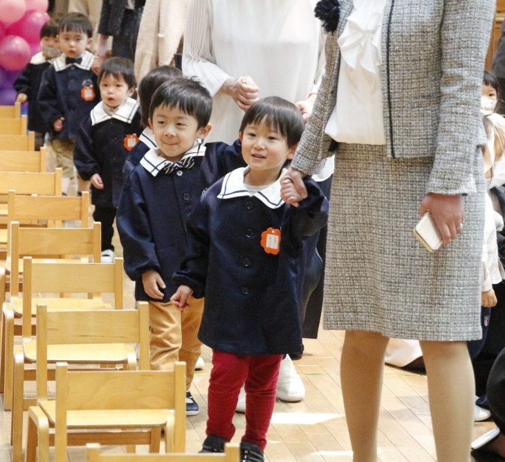 白ゆりっ子へ仲間入り(#^^#) | 認定こども園札幌白ゆり幼稚園